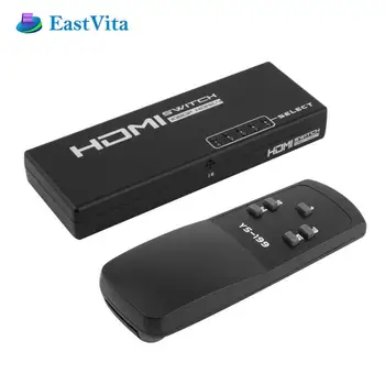 

2020 New Arrival 5 Port HDMI Selector Splitter Switcher 1080P Video Audio Converter For Ps4 Xboxone Monitor Remote Control