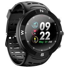BINSSAW 2020 New Smart Watch IP68 Waterproof GPS  F18 Color Screen Big Battery Hear Rate Monitor Men Women Sport Smartwatch+BOX