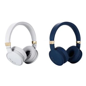 

Bluetooth Headphones Ear Comfortable Wireless Headphones Rechargeable Stereo Headset Headphones with Mic