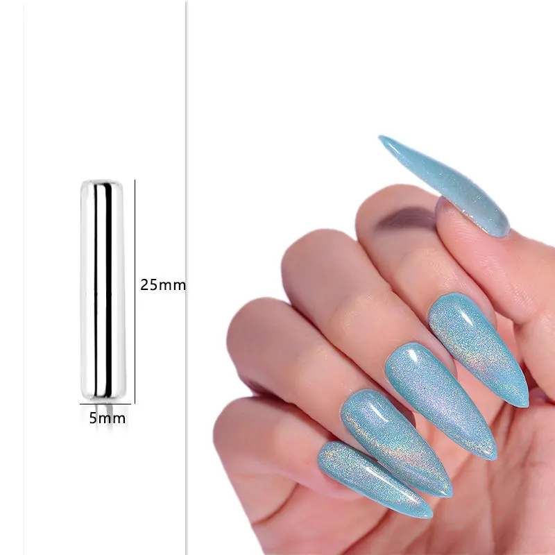1Pcs Nail Art Magnet Stick Cat Eyes Magnet for Nail Gel Polish 3D Line Strip Effect Strong Magnetic Pen Tools for DIY Nail Tools