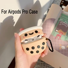 Мягкий силиконовый чехол для наушников AirPods Pro Heaphone, защитный чехол с крючком для Airpods Pro