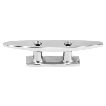 

4" Marine Boat Dock Cleats Stainless Steel Boat Mooring Dock Cleat Deck Rope Cleat for Marine Yacht