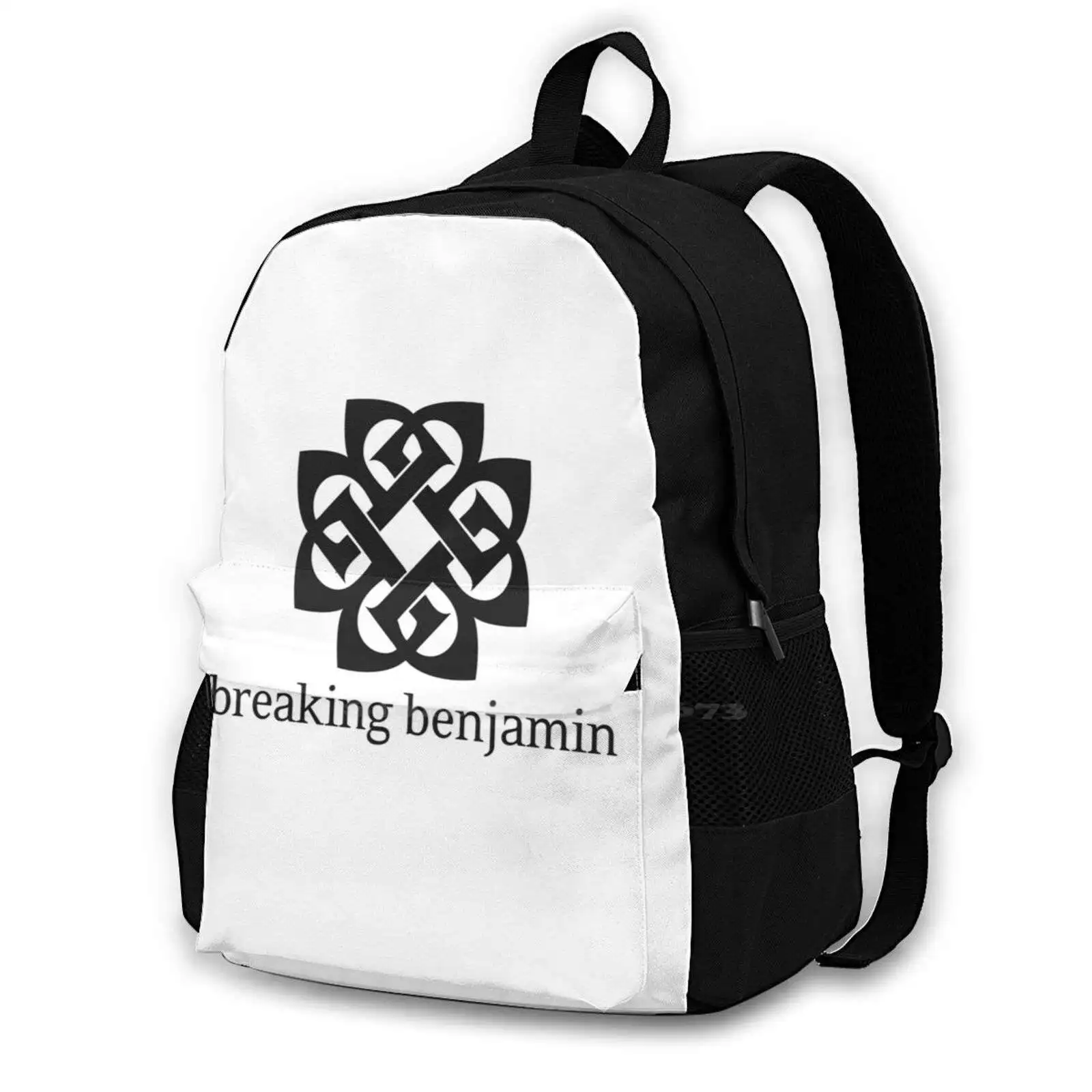 

The Popular Breaking-Merch Backpack For Student School Laptop Travel Bag Breaking Music Benjamin Icon Benjamin Logo Benjamin