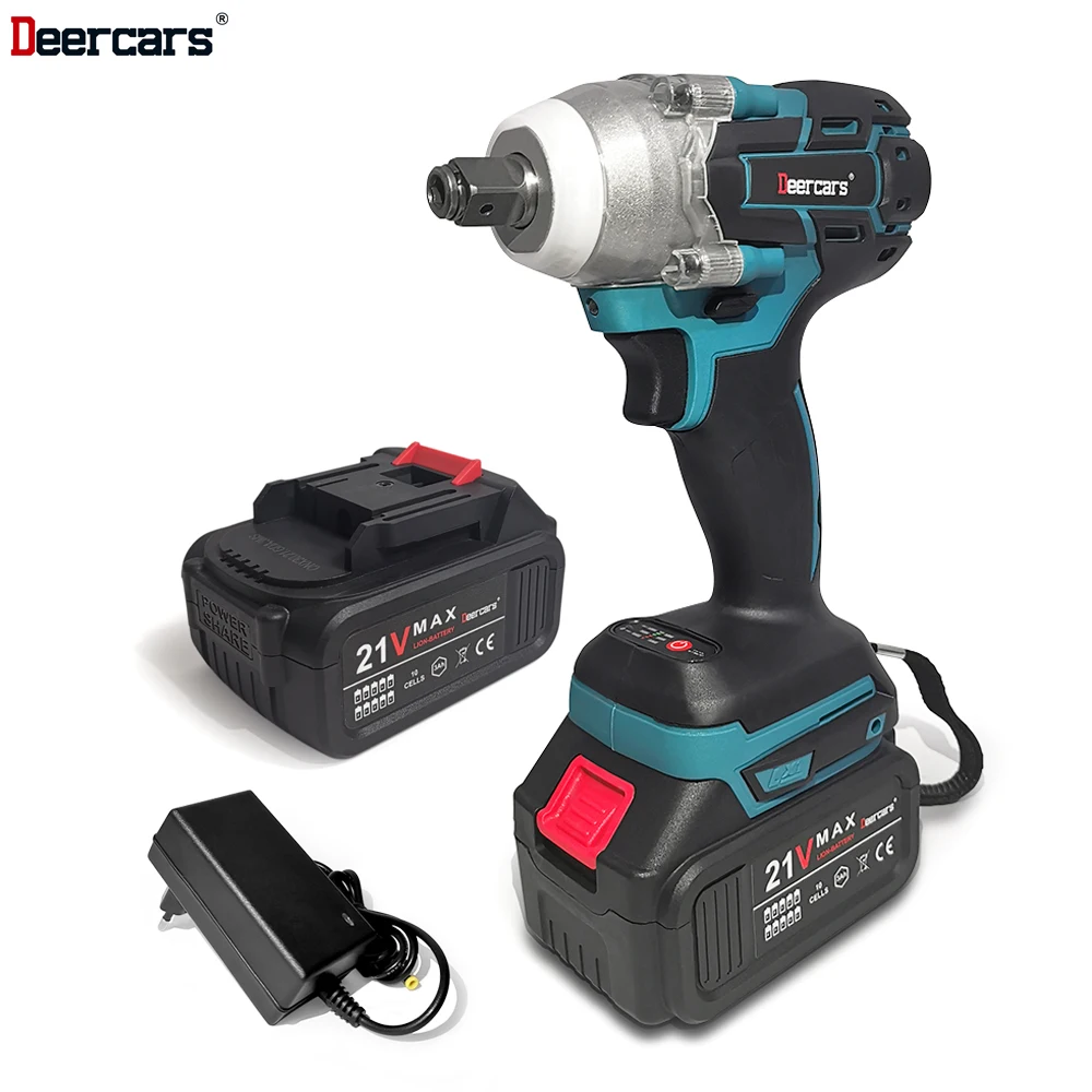 1/2'' Dual Purpose Rechargeable Brushless Electric Wrench Scaffold Truss Tire Use 18V-21V Cordless Screwdriver Match MKT Battery