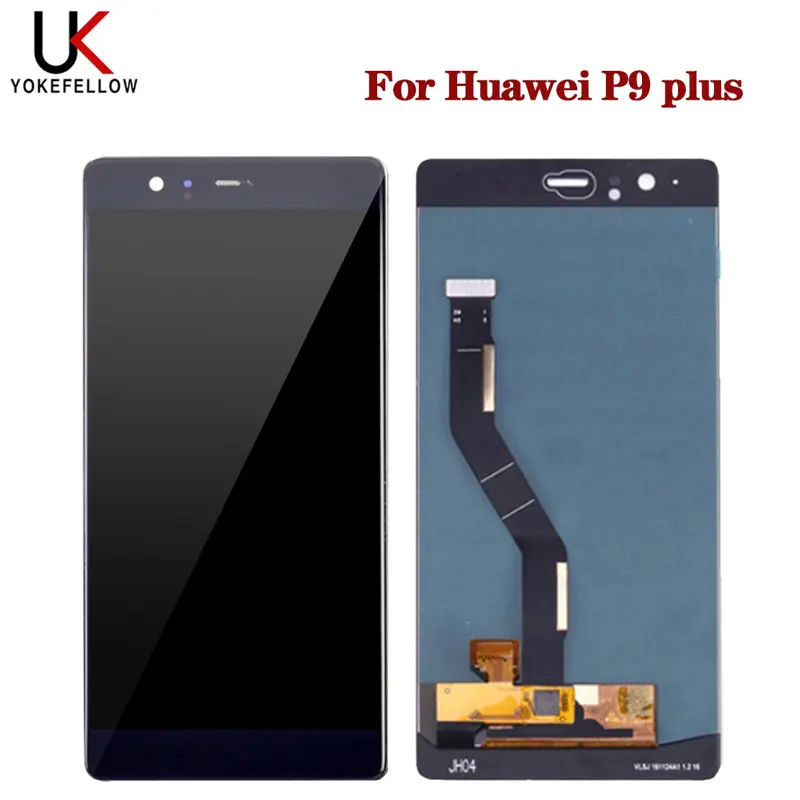 

For Huawei P9 Plus LCD Display Digitizer Touch Screen Assembly with Frame for Huawei P9 Plus Display Panel Replacement Display