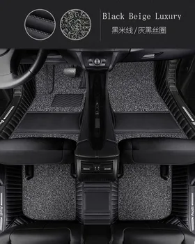 

High quanlity Car floor mats with Logo/Brand Logo for Chevrolet Sail Sonic Aveo captiva Malibu Cruze cars-tyling carpet liners r