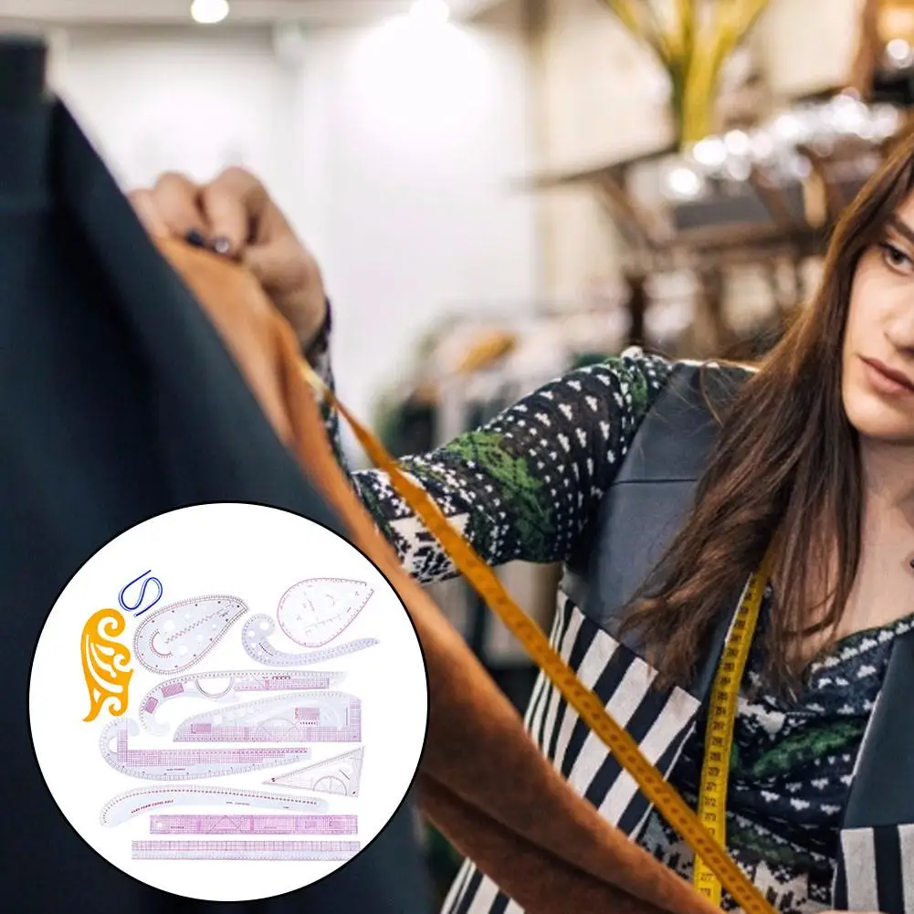 DIY швейная рулетка портновская набор французский кривой шаблон сортировки линейки режущая линейка набор