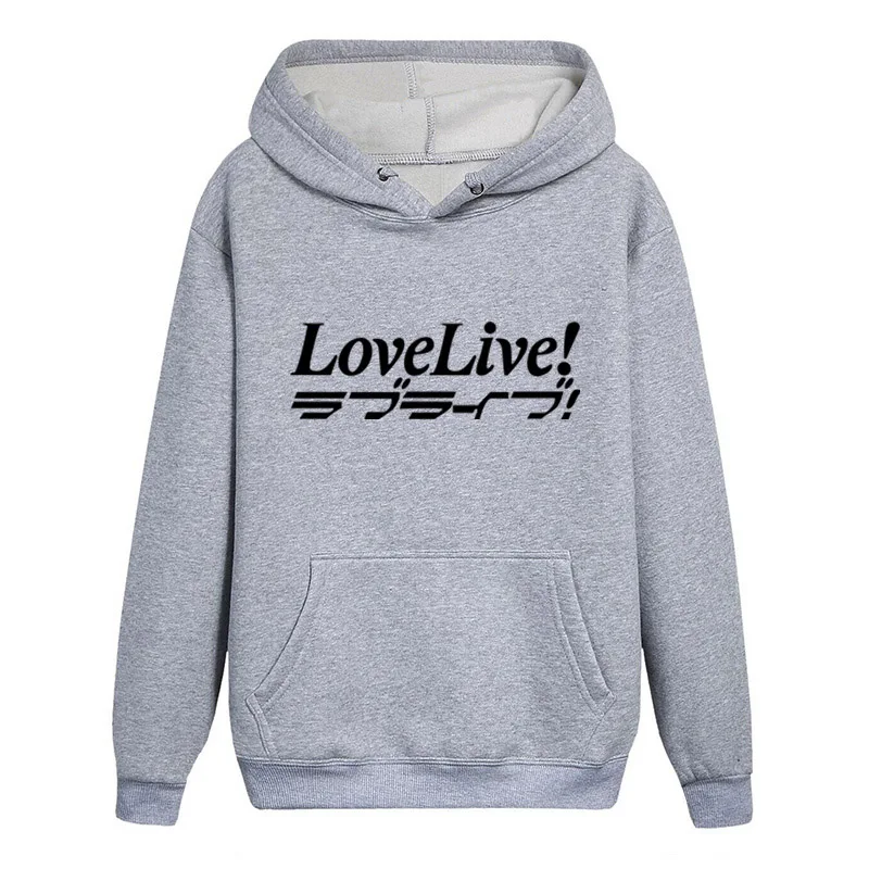 Высокий Q LoveLive! Фосфоресцирующие худи с длинными рукавами; повседневные толстовки; популярное пальто; пуловер с капюшоном; топы - Цвет: 07