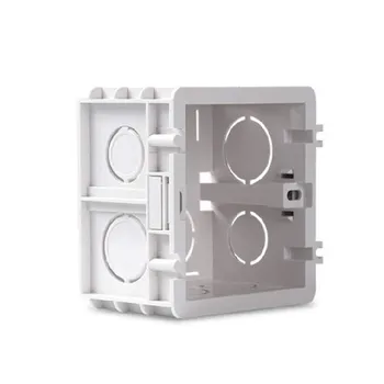 

New 1.5 pitch 86 Cassette Wall Plate Adjustable Mounting switch socket Box For 86 Type PVC Wall Plate Switch