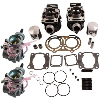 

Cylinder w/ Carburetor Piston Gasket Kit For Yamaha Banshee 350 YFZ350 1987-2006