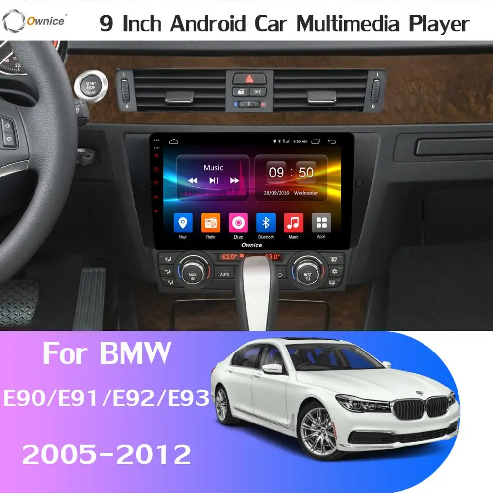 Clearance 360° 4×Camera 4G LTE Android 9.0 4G+64G GPS Radio CarPlay SPDIF DSP Car Multimedia Player for BMW 3 Series E90 E92 E91 E93 1din 1