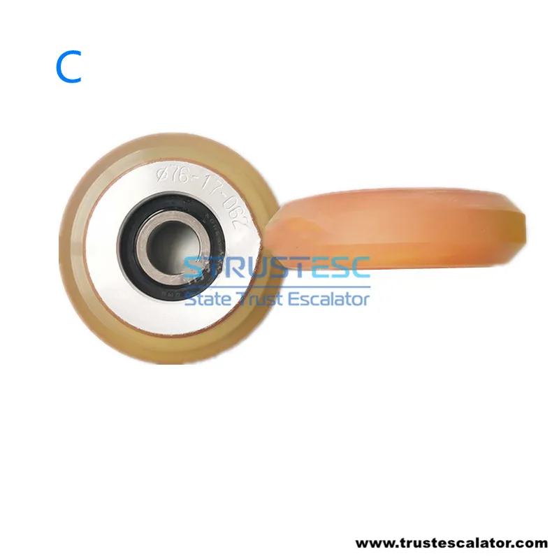 Elevator Counterweight Guide Shoe Roller Otis 76*21*6203 A/B/C/D Type 76x21x6203