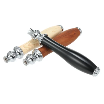 

3 Colors Shaving Handle Razor Handle for Double Edge Safety Beard Razor Replacement Razor Handle Grip Manual Mustache Removal