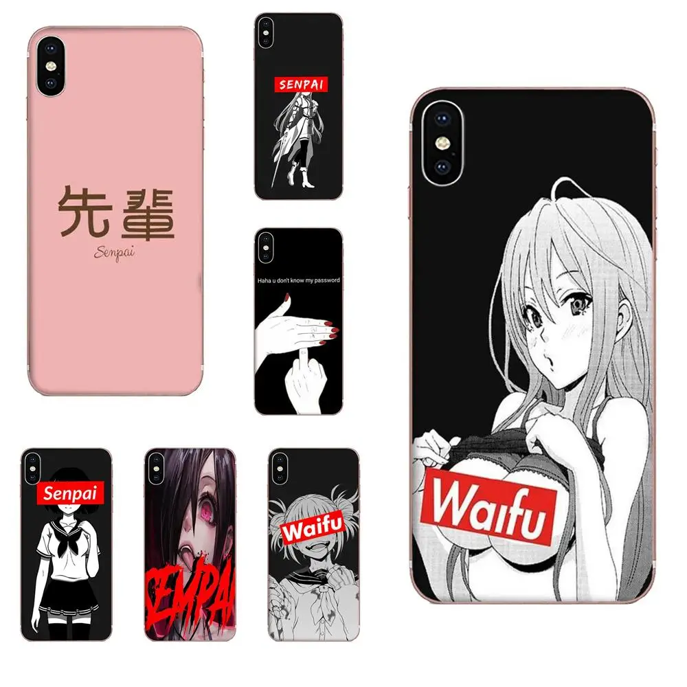 Мягкий ТПУ чехол Sugoi Senpai Anime Waifu для LG K50 Q6 Q7 Q8 Q60 X Power 2 3 Nexus 5 5X V10 V20 V30 V40 Q Stylus |
