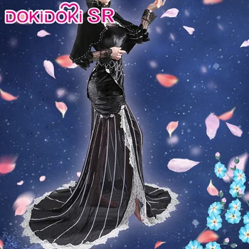 

DokiDoki-SR Anime Re Zero Cosplay Echidna Costume Women Halloween Costume Re Life in a different world Echidna Cosplay Costume