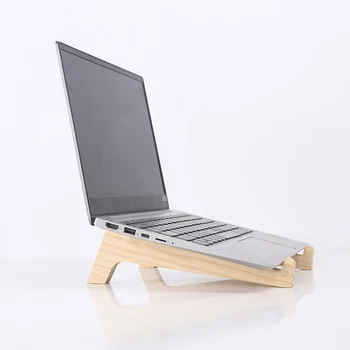 

Adjustable Wood Laptop Stand Holder Increased Height Storage Stand Notebook Vertical Base Cooling Stand For PC Laptop Macbook