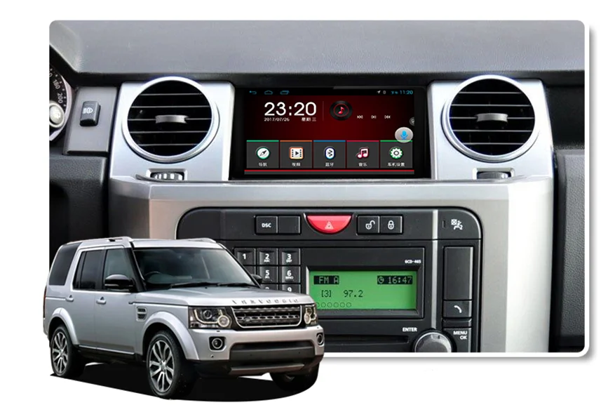 Liislee Car Multimedia Player NAVI For Land Rover Range Rover Sport L319 2004~2013 Car Radio Stereo GPS Navigation8 