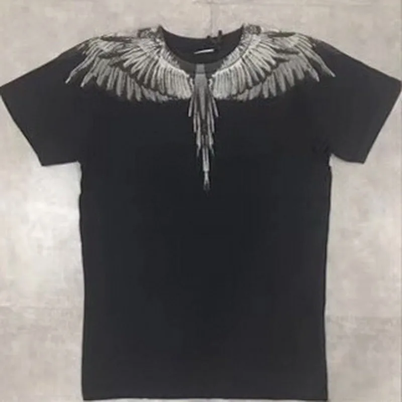 VIVAMB MB BURLON футболка Wings футболка из хлопка NON-ELASTIC больше размера XXS-L