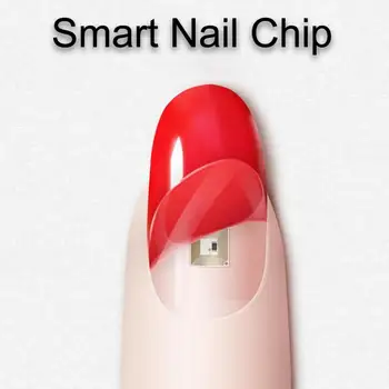 

Smart Nail Chip Soft Skin-Friendly Flexible Smart Nail Sticker Built In Chip Smart Devices Nail Stickers