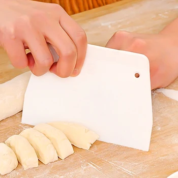 

Cakelove Trapezoid Spatula Dough Scraper Dough Cutter Kitchen Butter Knife Baking Pastry Tools cake topper baking accessories