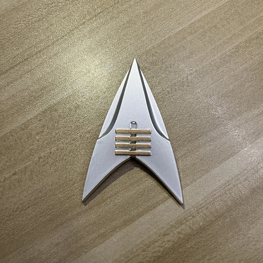 Star For Picard 2 Trek Badge Captain Commander Ensign Lieutenant Civilian Magnet Badge Brooches french maid outfit Cosplay Costumes