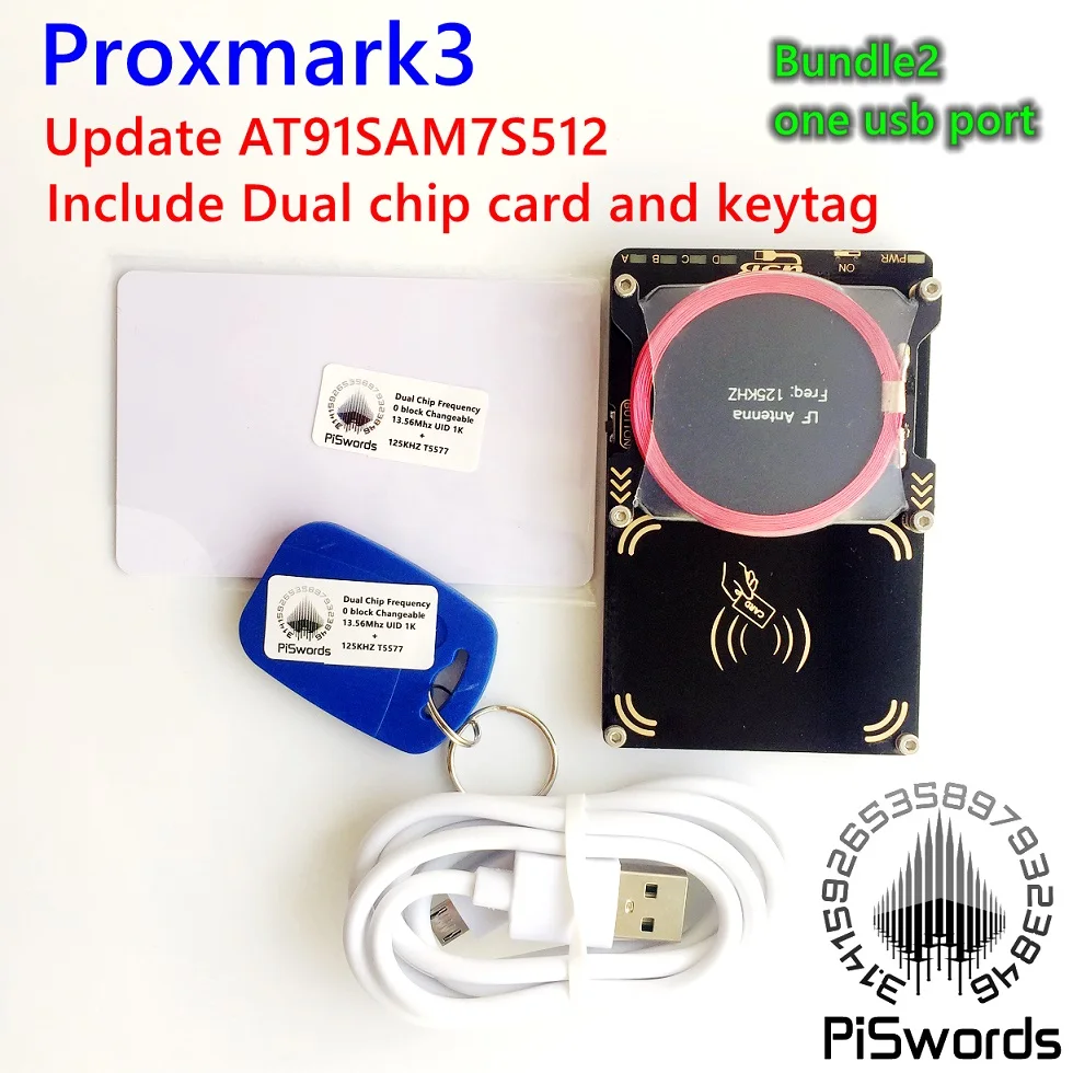 bundle2 proxmark3 Набор для разработки костюмов 3,0 proxmark NFC RFID считыватель писатель для rfid nfc карты копировальный аппарат клон трещина 2 USB порта 512K - Цвет: bundle2