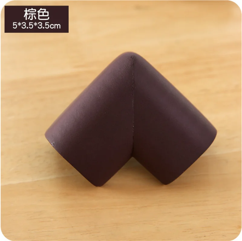 10pcs 10 шт./лот, Новое поступление, защитный стол для детей, 10 однотонных цветов на выбор, подушечки на углах, толстый дизайн, защита для углов - Цвет: 10pcs
