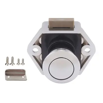 

Diameter 20mm Camper Car Push Lock RV Caravan Boat Drawer Latch Button Locks For Furniture Hardware 270E