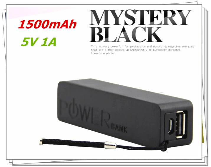 Mini Power Bank 1500mAh 5V 1A Poverbank External Battery Portable Charger 1500 mAh Powerbank |