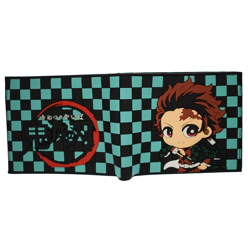 Новое поступление Аниме демон убийца Kimetsu No Yaiba Tanjiro Kamado кошелек короткий кошелек - Цвет: BK121912