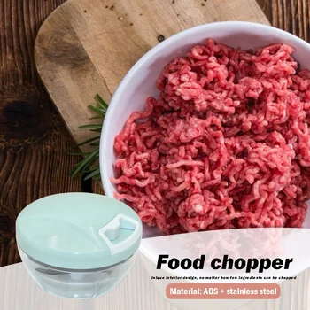 

Multifunction Hand Pull Food Vegetable Fruit Twist Shredder Manual Meat Grinder Chopper Crusher Kitchen Garlic Mixer Blender
