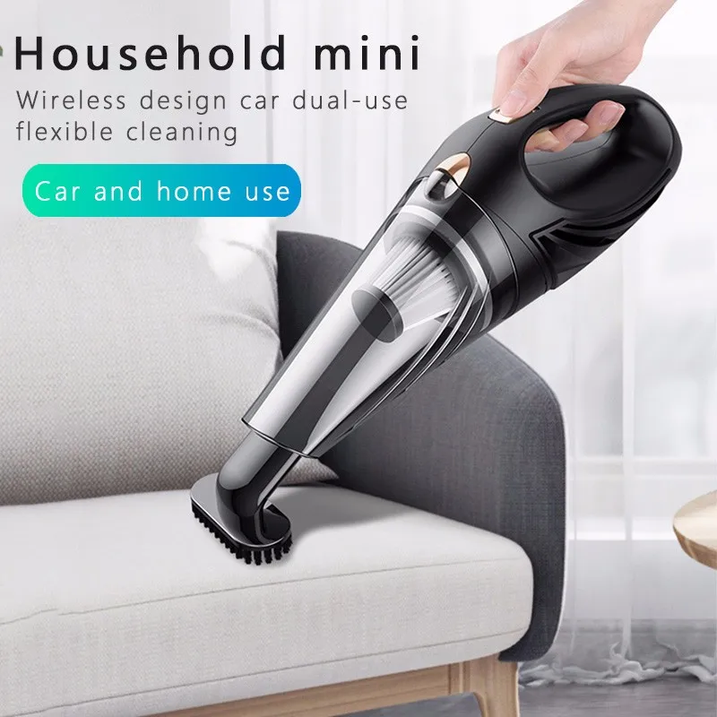

Cafele 120W Power Wireless Portable Vacuum For Handheld Car Vacuum 12V Cleaner Wireless Car Dry And Wet For Home Dual-use