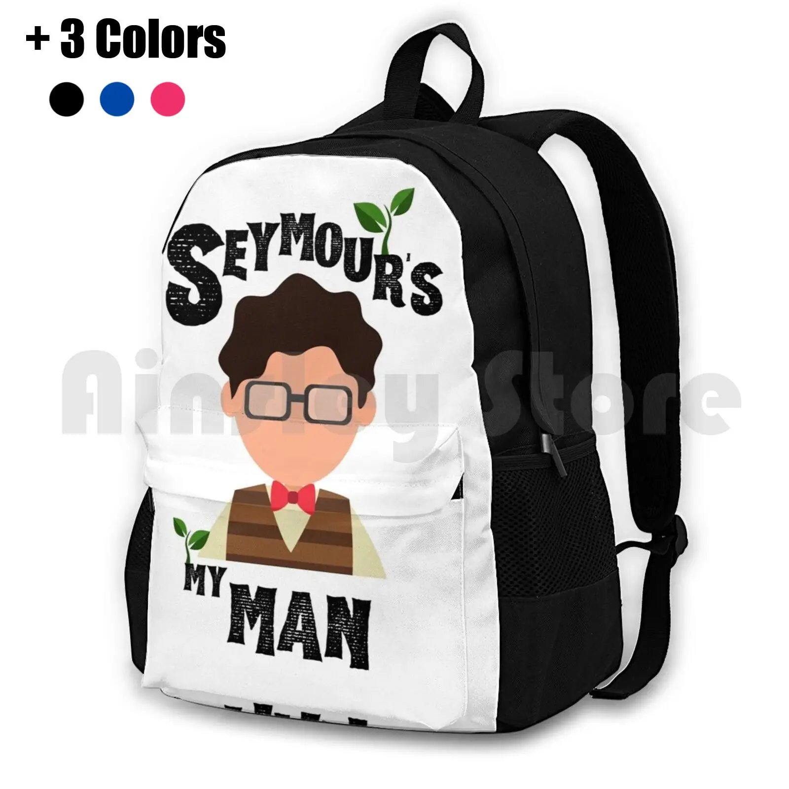 

Seymour's My Man-внезапно Seymour-Маленький Магазин ужасов, рюкзак для походов на открытом воздухе, спортивная сумка для верховой езды, альпинизма, внезапно Seymour