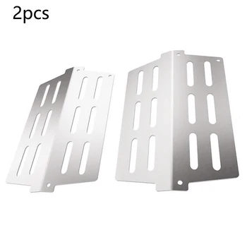 

2* Heat Deflector Replace SS Grill Heat Deflectors For Flavorizer Bars Heat Plate Shield/Tent Replacement For Weber Genesis 300