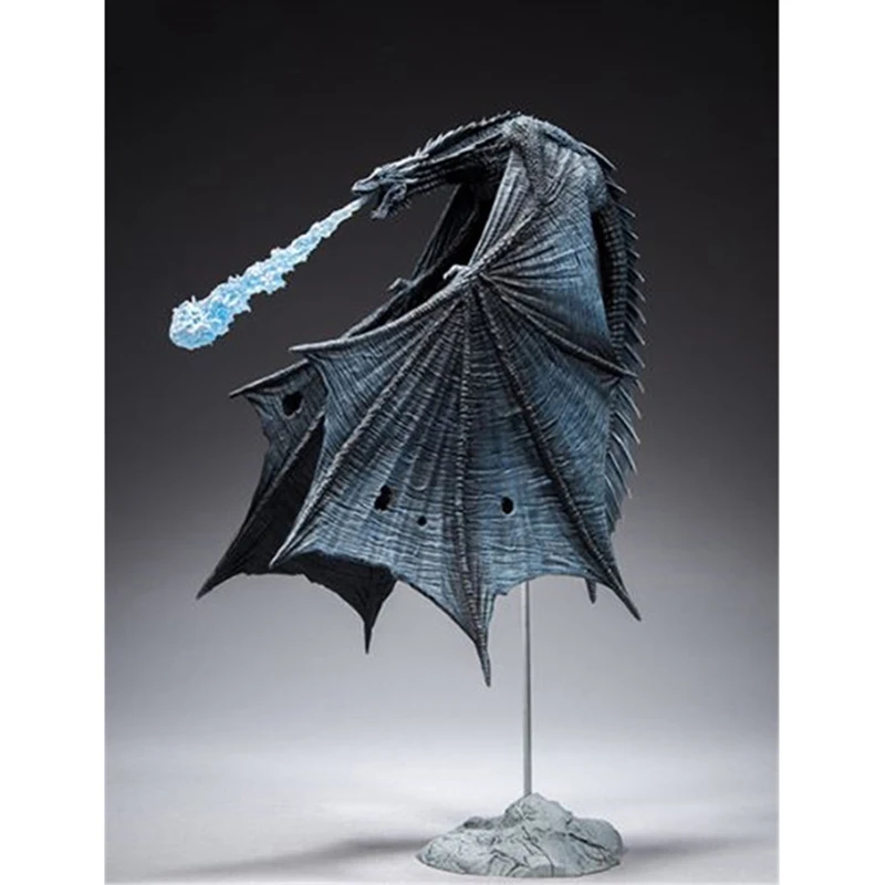 

Game of Thrones Viserion Ice Dragon McFARLANE PVC 19CM Action Figures Collection Model Toys Gift