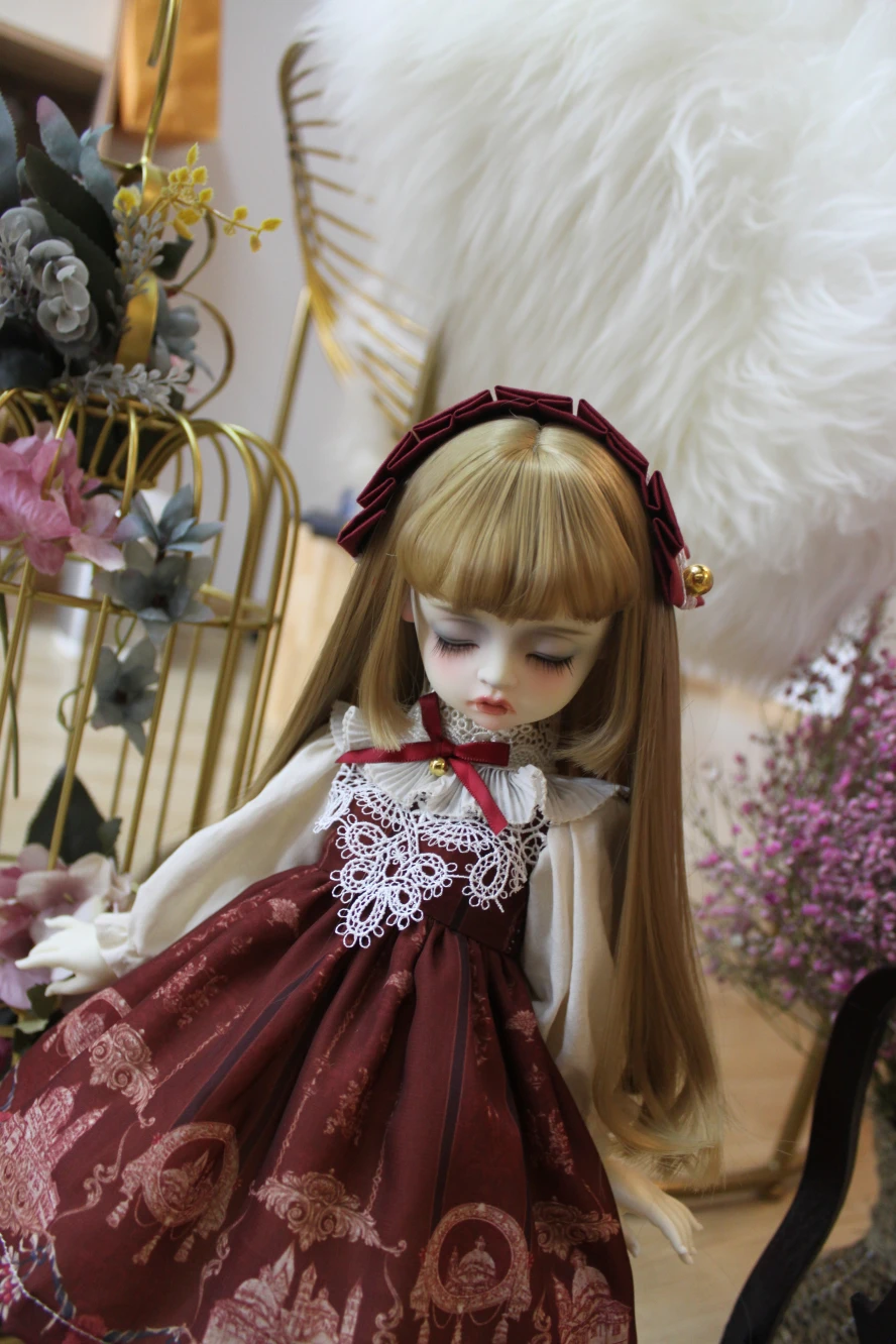 Наряды для 1/4 1/6 кукла Лолита платье для 1/4 1/6 BJD кукольная одежда