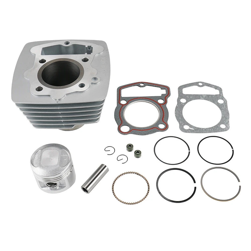 SCITOO Cylinder Piston Top End Rebuild Kit For Honda TRX300 Fourtrax 1988-2000 - Complete Engine Gasket Set