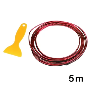 

Red Door Trim Strip Molding Line Flexible Replacement Parts Accessories