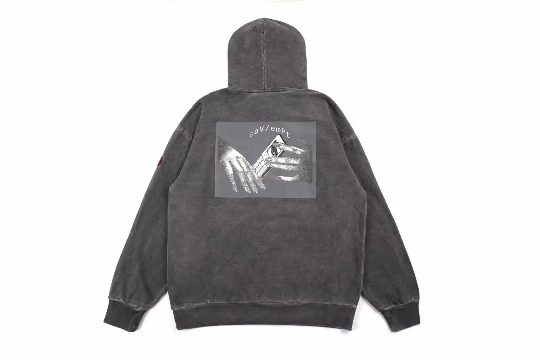 2 19SS c. E Cav Empt толстовки высокого уличного качества 1:1 кавепт Толстовка Канье Уэст Хип Хоп кавепт пуловер для мужчин и женщин - Цвет: 2