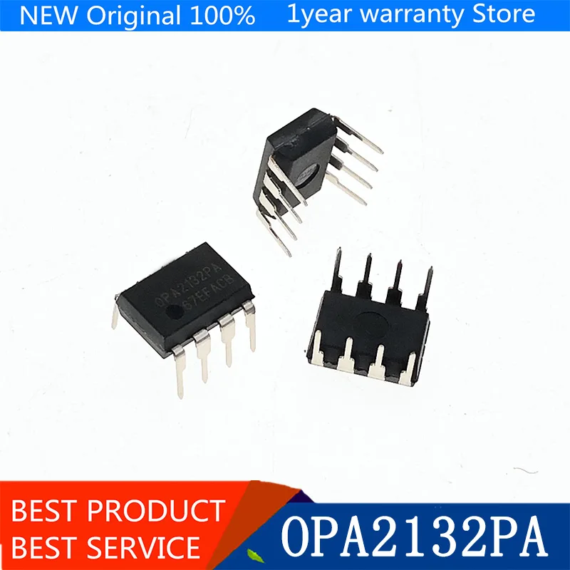 {Новый оригинальный} 5 шт. OPA2132PA OPA2132P OPA2132 OPA 2132PA DIP-8 | Электроника