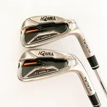 Новые мужские утюги для гольфа HONMA TW747P черные утюги для клюшек 4-11.Sw клюшки для гольфа с графитовым валом для гольфа R или S flex