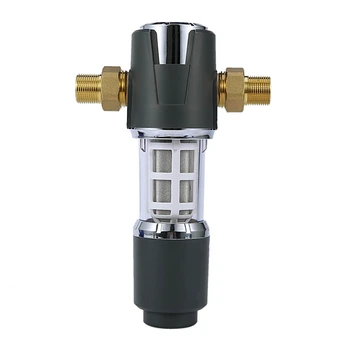 

LIXF 1Inch Turn 3/4Inch Pressure Control Large Flow Pre-Filter Home Backwash Water Pipe Pressure Regulator Water Purifier