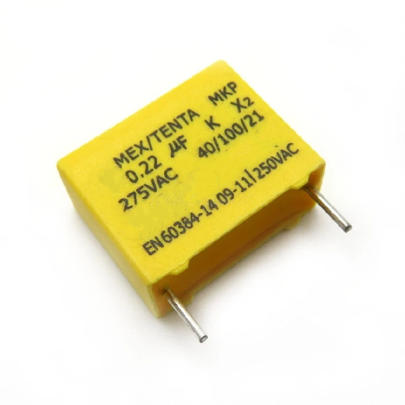 1 шт. / Лот высококачественный конденсатор безопасности MPX40 100/21 0 22 мкФ 224 К 275 В в