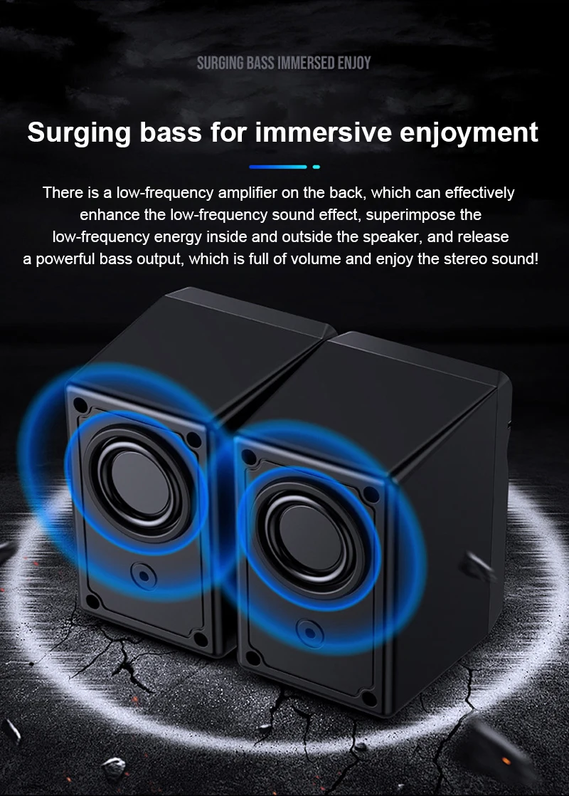 outside sound effect on Pc Gaming Speakers Wired Computer Speakers Two Owls Led Light 3d Stereo Sound Surround Loudspeaker For Pc Laptop Speaker Computer Speakers Aliexpress