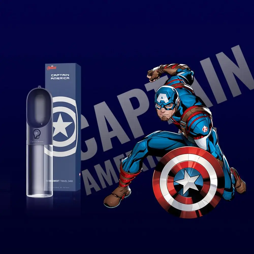 Xiaomi PETKIT поилка для домашних животных серия Marvel портативная дорожная уличная чашка для собак для подачи воды, Тритан сополиестер безопасный материал