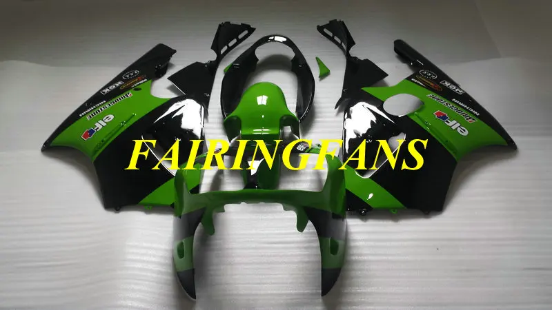 Полный комплект обтекателей крышки бака для KAWASAKI Ninja ZX12R 00 01 ZX 12R 2000 2001 зеленые