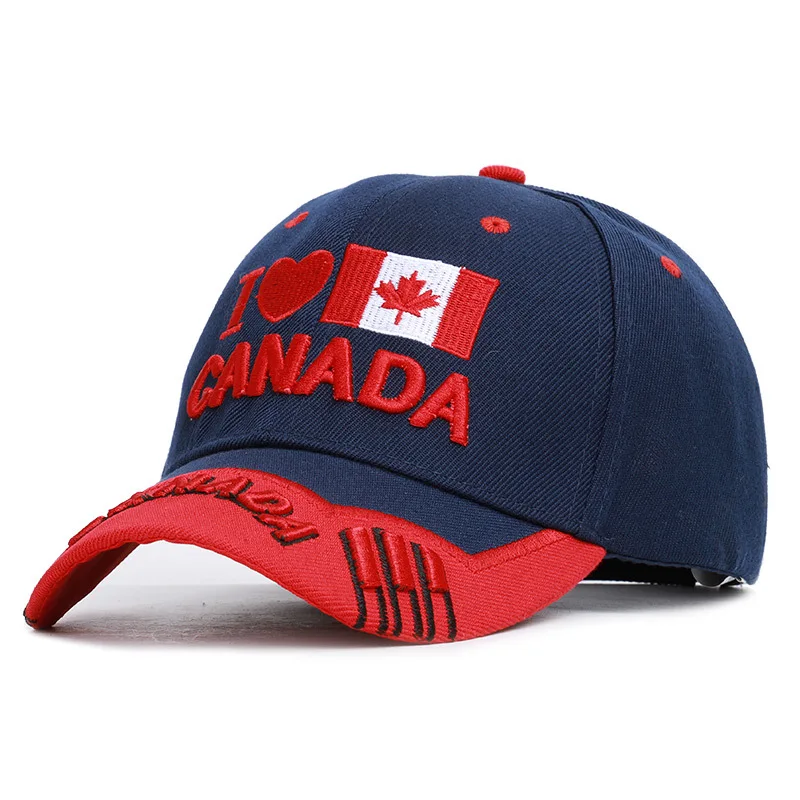 

Dad Hat Spot 5 Models Of Canadian Flag Maple Leaf Embroidered Baseball Cap Letter Canada Male And Female Outdoor Sunshade