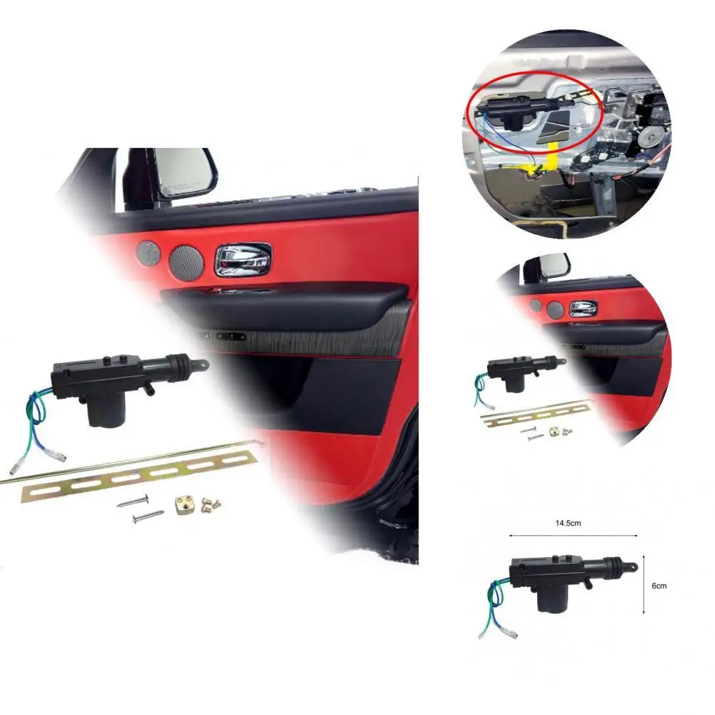 

Привод дверного замка, надежный Универсальный привод дверного замка, 12 В, 2 провода, привод дверного замка