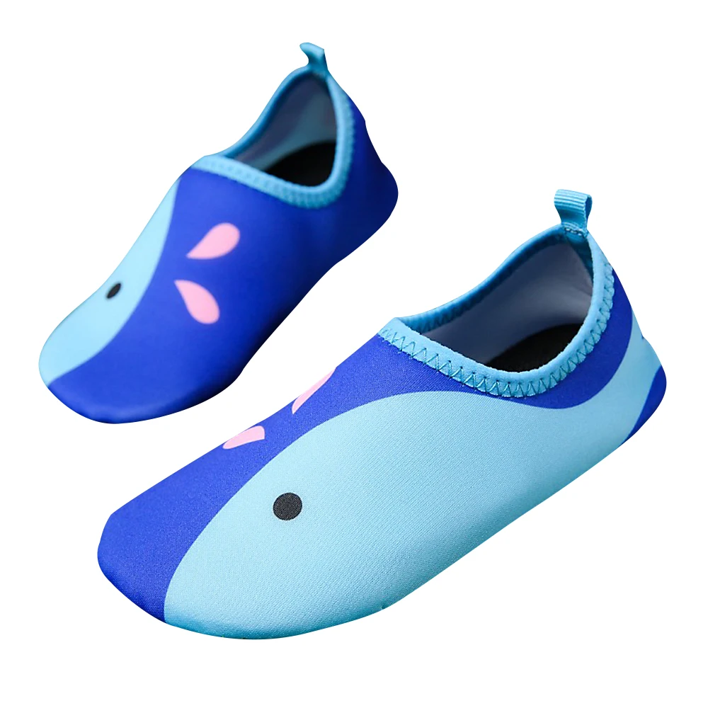 SFIT/Детская уличная обувь для плавания; дышащие летние пляжные носки; Водонепроницаемая Обувь для мальчиков и девочек; Детские быстросохнущие Тапочки - Цвет: 2