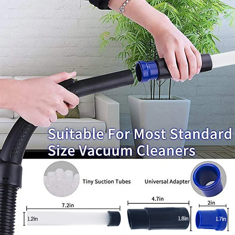 Car Vacuum Cleaner Dust Cleaner Dirt Remover Home Vacuum Cleaning Brush for Air Vents Keyboards Tools Car Accessories